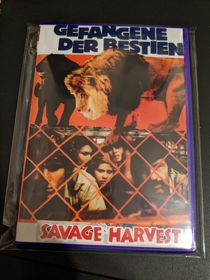 1981 Savage Harvest  DVD Rare OOP Cult Horror Tom Skerritt, Michelle Phillips