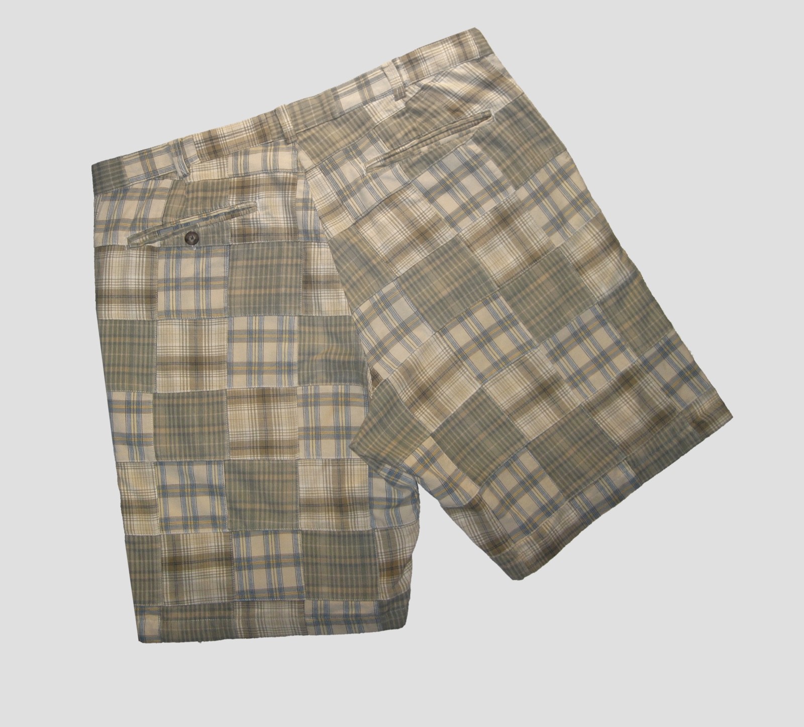 PENDLETON PATCHWORK PLAID SHORTS RELAXED COMFORT … - image 6