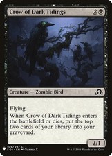 x4 Crow of Dark Tidings - Mystery Booster - NM - MTG