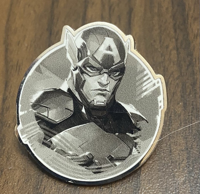 Marvel Rivals Series 1 FigPin Minis  Capitan America Pin