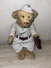 Bearly There Inc. BEARS MOVIE  Baseball Bear Jointed Mohair RARE!