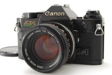 Exc Canon AE-1 P Program Black FD 50mm f1.4 S.C.C. SSC Film Camera JAPAN