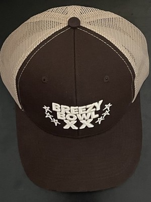 Chris Brown Breezy Bowl XX Hat Concert Tour 2025  Cap *RARE & EXCLUSIVE*