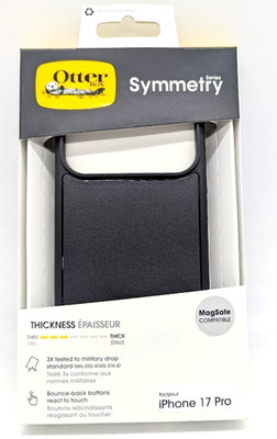 *NEW* OtterBox iPhone 17 Pro Symmetry for MagSafe - Black