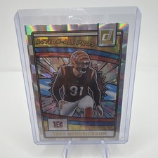 2025 Panini Donruss Action-All Pros Trey Hendrickson #AAP-THE Bengals NFL Card