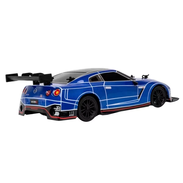 Hyper RC Nissan GTR Rechargeable Car with LED/Vapor Exhaust Effects 1:16 Scale - Image 3 of 4