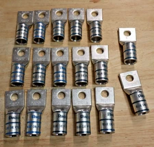 Panduit LCA400-12 Copper Compression Lug Blue Die 400 MCM STR CU  Lot of 17