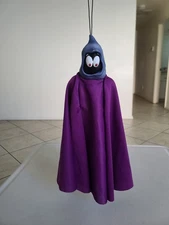 Vintage 2003 Halloween Paper Magic Group Hanging Purple Ghost Hanger Decor