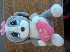 Plush Valentine Dog And Heart Sad Sam And Honey Dan Dee Collectors Choice