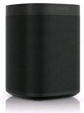 Sonos One SL Wireless Speaker, Black Factory Certified