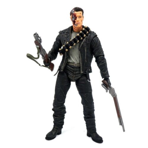 IN US! Terminator 2 Judgment Day T-800 New Action Figure Ultimate Deluxe Arnold - Picture 6 of 7