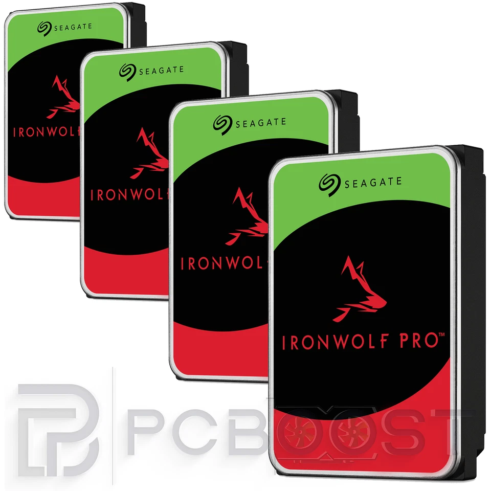 Seagate IronWolf NAS HDD Bundle - 4x Drives - 16TB/24TB/32TB/40TB/48TB/64TB/80TB - Image 2 of 4