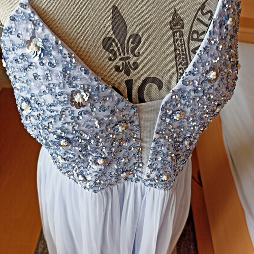 Damen Kleid " Jake´s " Gr. 42, Blau / Glitzer - Bild 2 von 3