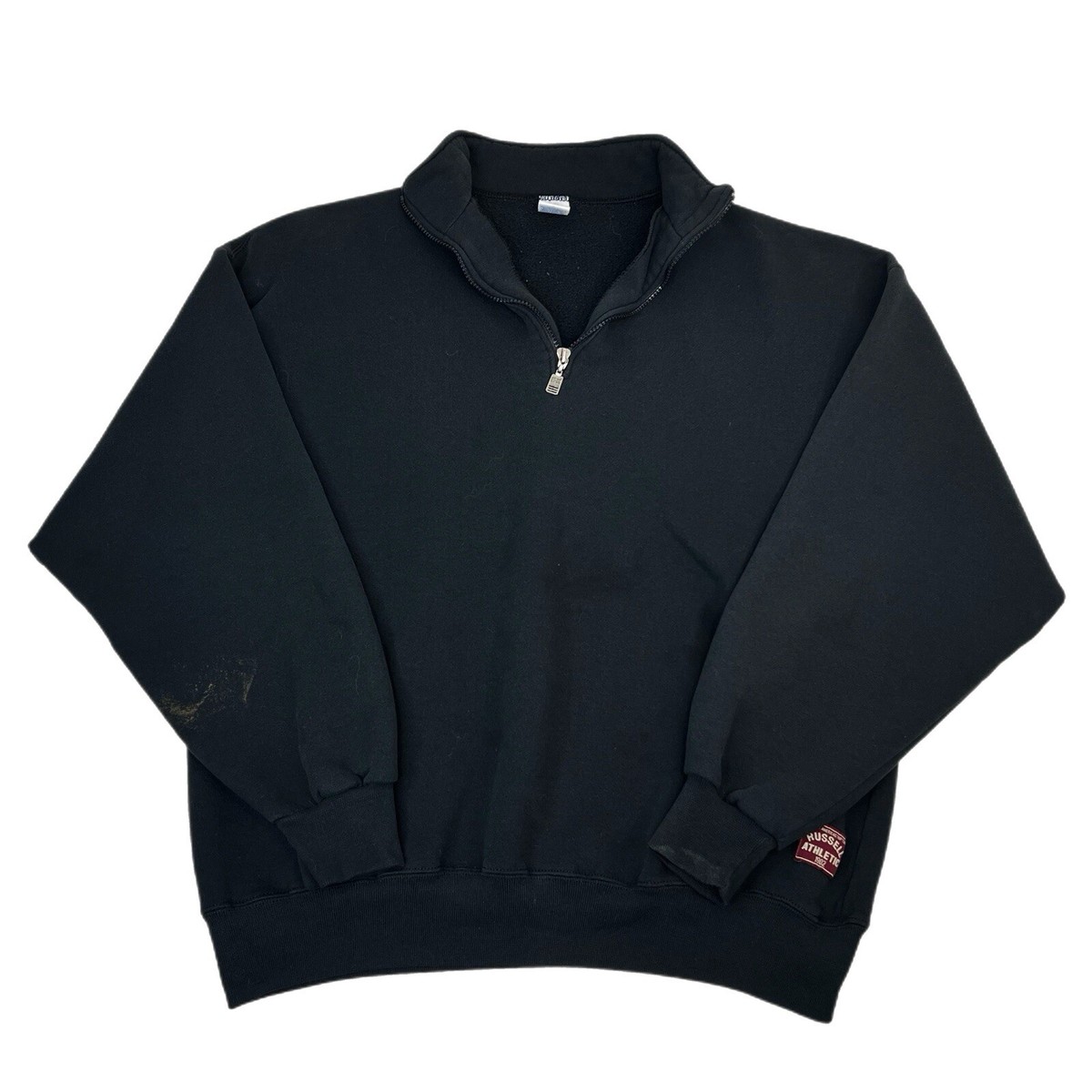 Vintage 90s Russell Athletic 1/4 Zip Pullover Sweatshirt Vintage 90s Russell Athletic 1/4 Zip Pullover Sweatshirt