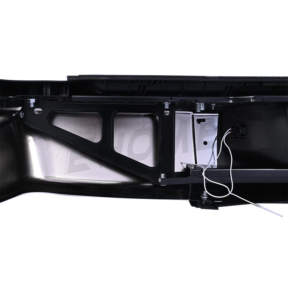 NEW Chrome Rear Steel Step Bumper W/O For 2007-2010 GMC Sierra 2500HD 3500HD Foto 2 de 4