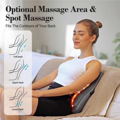 CuPiLo Shiatsu Low Back Massager - FSA HSA Eligible3D Kneading Massage Pillow... - Picture 3 of 8