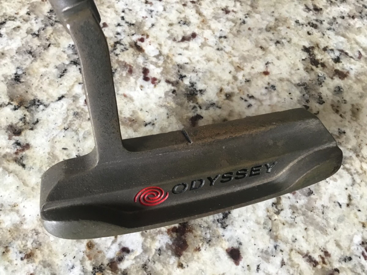 Odyssey Dual Force 664 34 Flow-Neck Blade Putter Golf Club Barely Used A