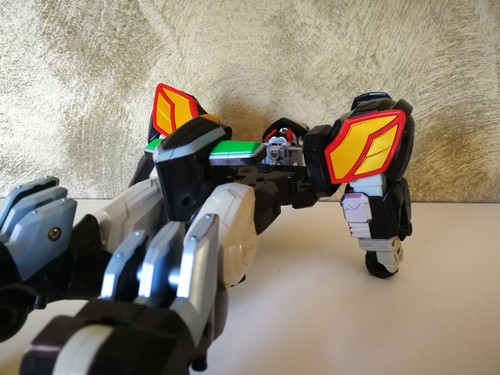 2005 Bandai Power Rangers Mystic Force Titan Megazord Green Minotaur Zord Ranger - Picture 5 of 9