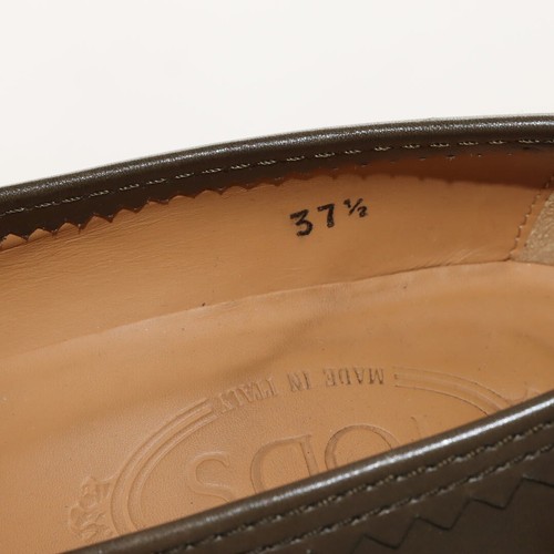 Decolleté TOD'S Usadas Número EU 37.5 (Cod.CS1362) De Piel Verde - Imagen 6 de 7
