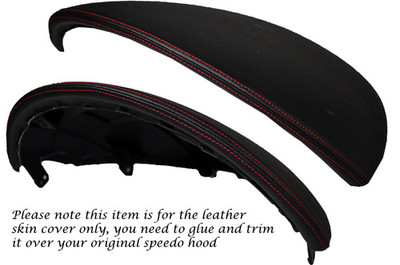 RED STITCH FITS NISSAN 300ZX Z32 90-96 INSTRUMENT GAUGE HOOD