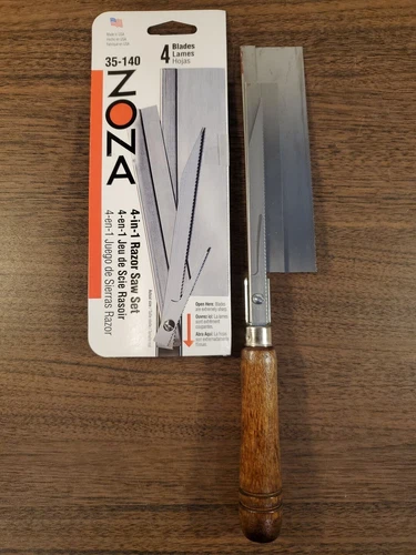 ZONA 35-050 Ultra Thin Razor Saw, 52 TPI.008-Inch Kerf, Blade Length 4-1/2-Inch