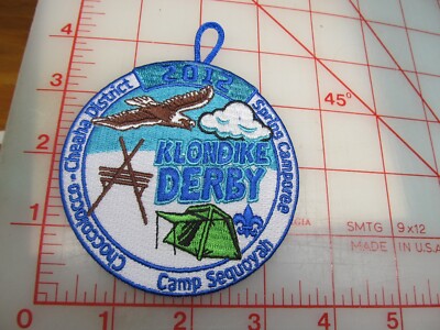 Cheaha District collectible 2012 Klondike Derby patch (gA)