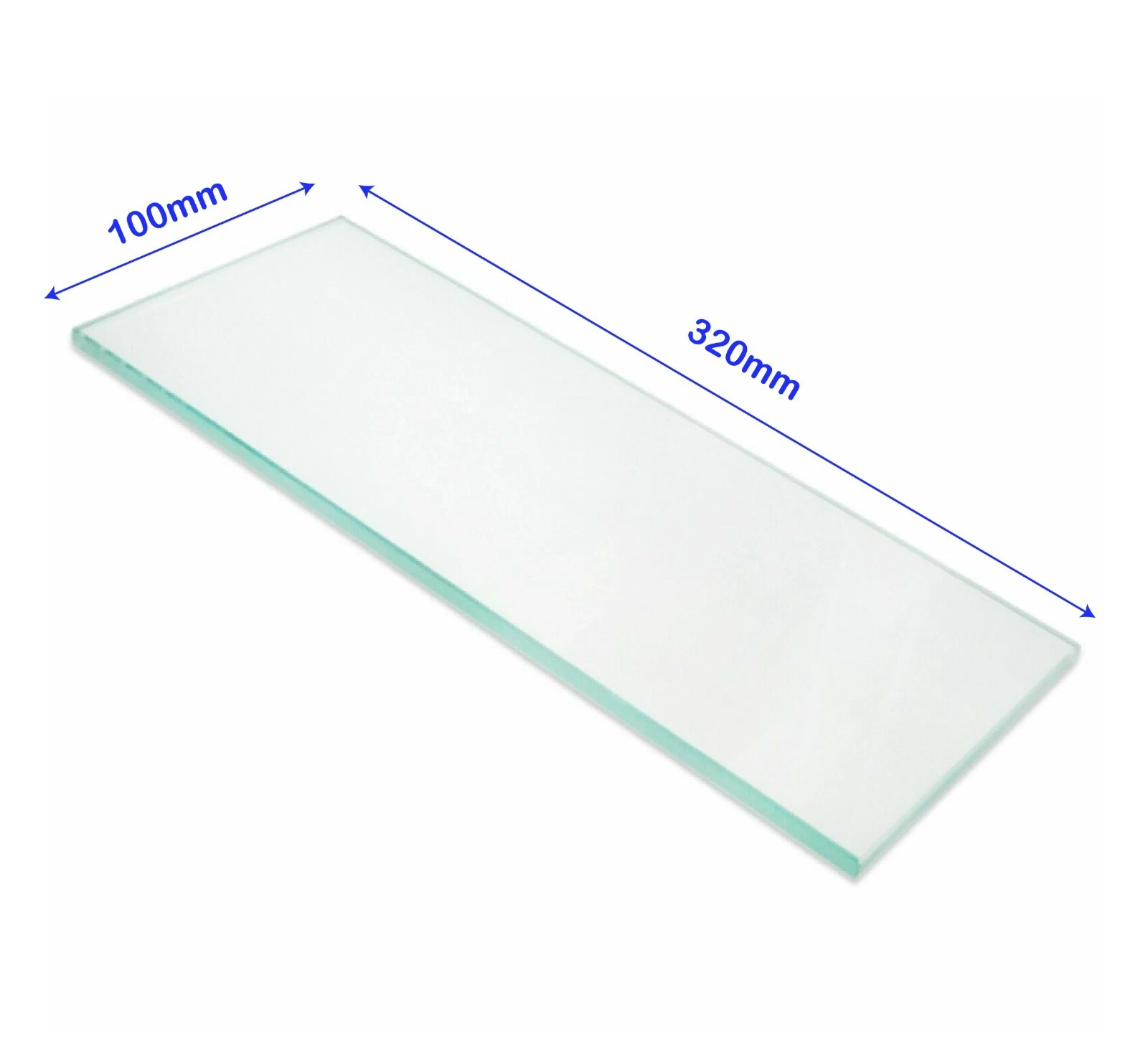 PIZZA OVEN DOOR GLASS 320 x 100 x 5 HEAT RESISTANT HIGH TEMPERATURE PZZ 001
Opens in a new window or