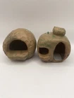 Vintage Marx Flintstones Playset Lot House / Diner Prehistoric Play Set