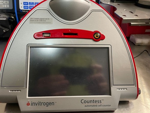 Emocitometro automatico contatore celle Invitrogen Countess con alimentatore C10281 - Foto 14 di 17