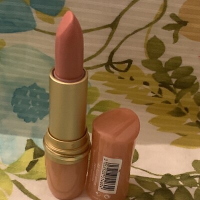 BOURJOIS POUR LA VIE Plumbing Lipstick 46 Rose Satine Pretty Nude Pink Satin ££