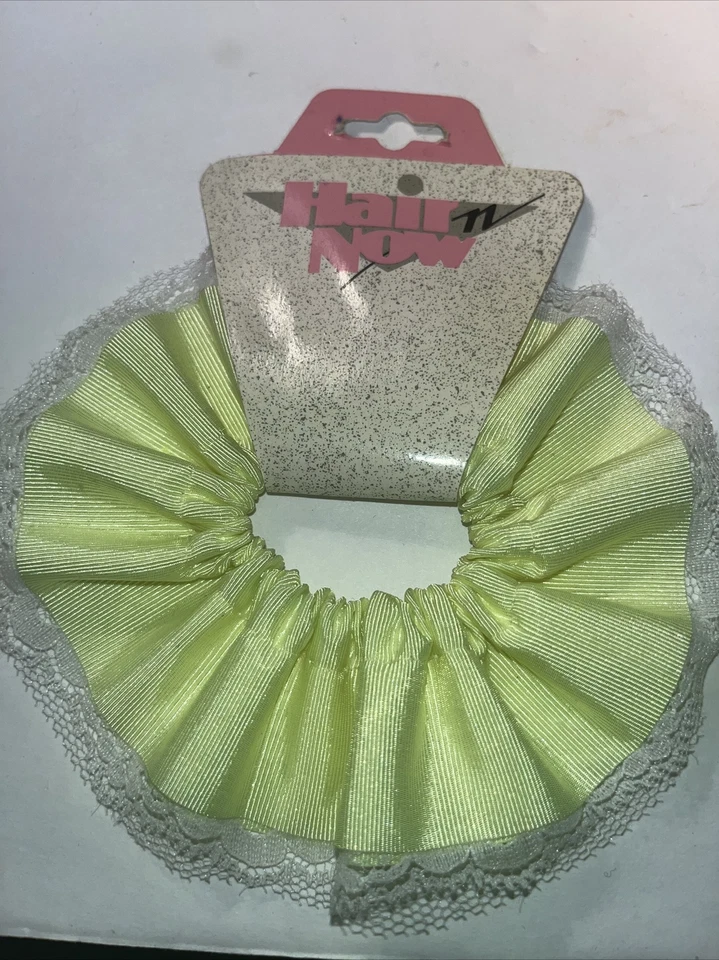 Scrunchie Rosa Caliente Neón Elástico Cabello Corbata Accesorio Cola de Caballo Corbata Clip Lote 6 Foto 2 de 4