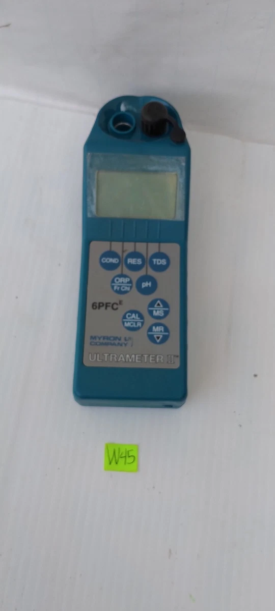 Myron L Ultrameter II Conductivity Calibration
