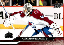 2023-24 Upper Deck Series 2 #297 Alexandar Georgiev AVALANCHE