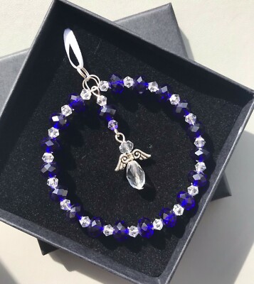 Geschenkbox Kristall Geburtsstein Sonnenfänger - Engel & Heiligenschein Geburtstag