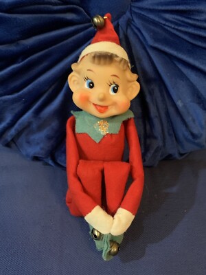 Vintage Inarco 1960s Japan Red Knee Hugger Pixie Elf 12 
