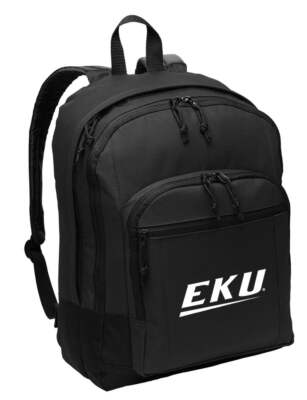EKU Backpack   Eastern Kentucky Colonels Medium Classic Bookbag for Students & F