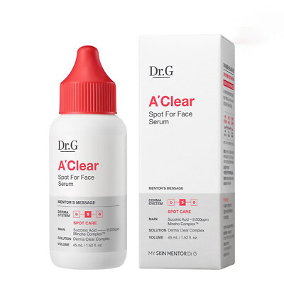 Dr.G A Clear Spot For Face Serum 1.52oz / 45ml Hypoallergenic K-Beauty