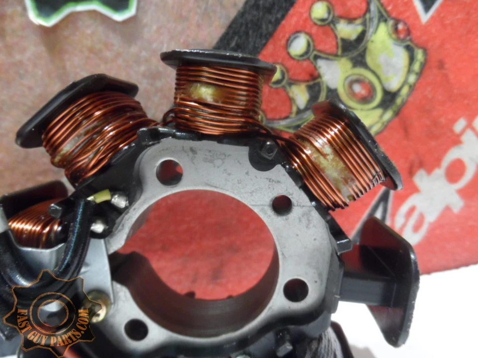 Kawasaki KLX 250 1995 OEM ESTATOR DE ENCENDIDO 95KLX 250R Foto 4 de 4