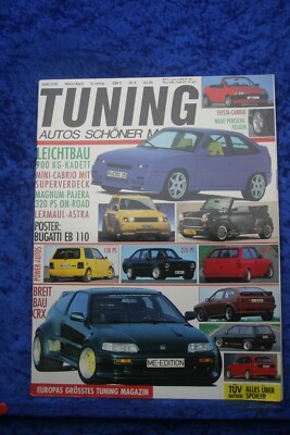 Tuning 2/92 Lexmaul Astra RSL polo Ebert Cosworth Escort 325i Audi 100 Alfa 164