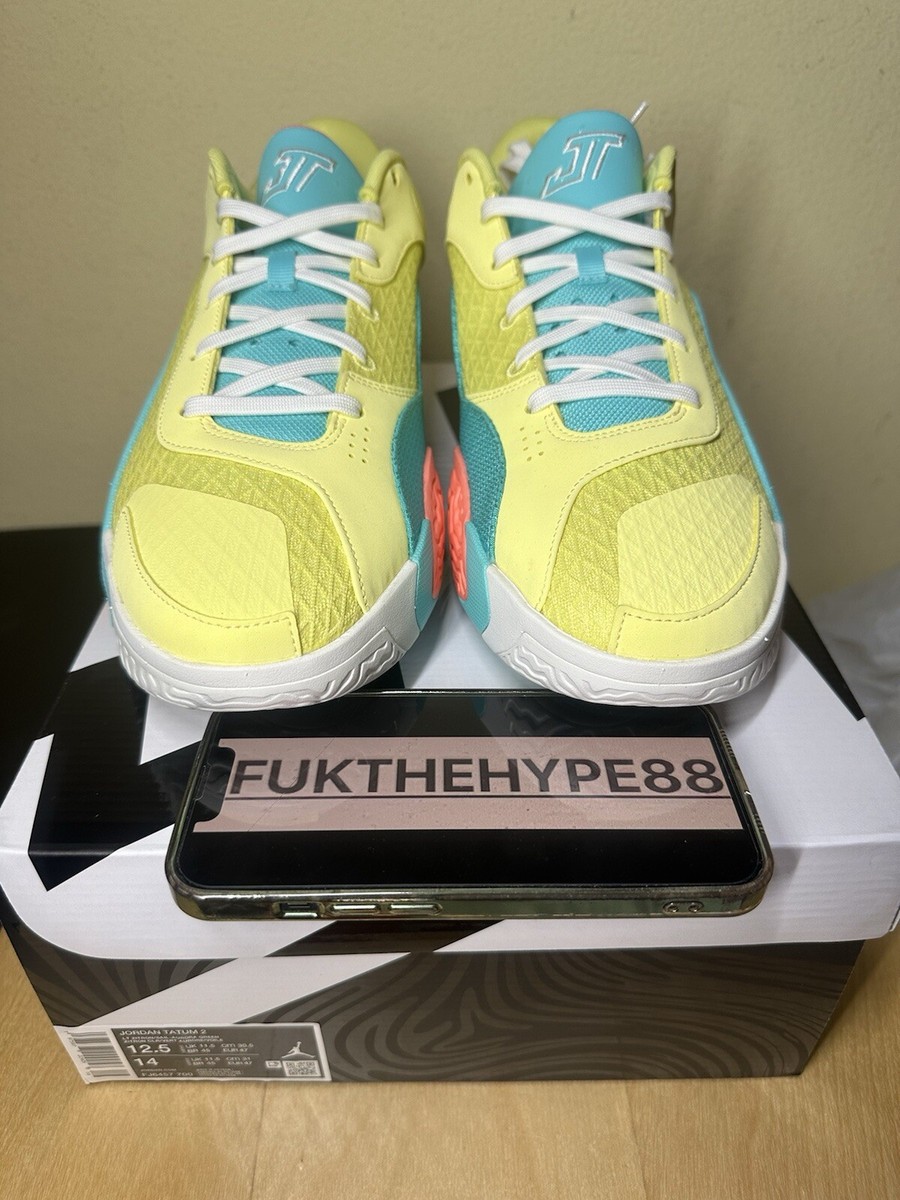 DS Jordan Tatum 2 “Lemonade” FJ6457-700 Hard To Find Men's size