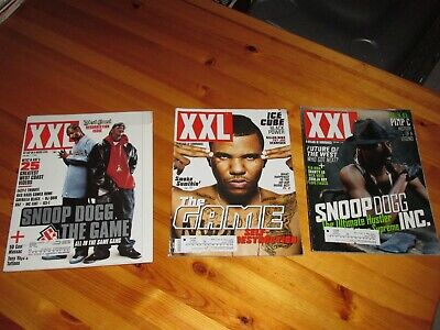 The Game Snoop Dogg XXL Magazine Lot Rap Hip Hop California West Coast ...