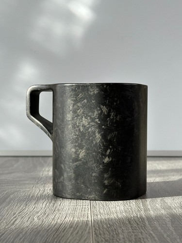 Handmade Gifts For Men - Carbon Fibre Mug - Picture 7 of 10