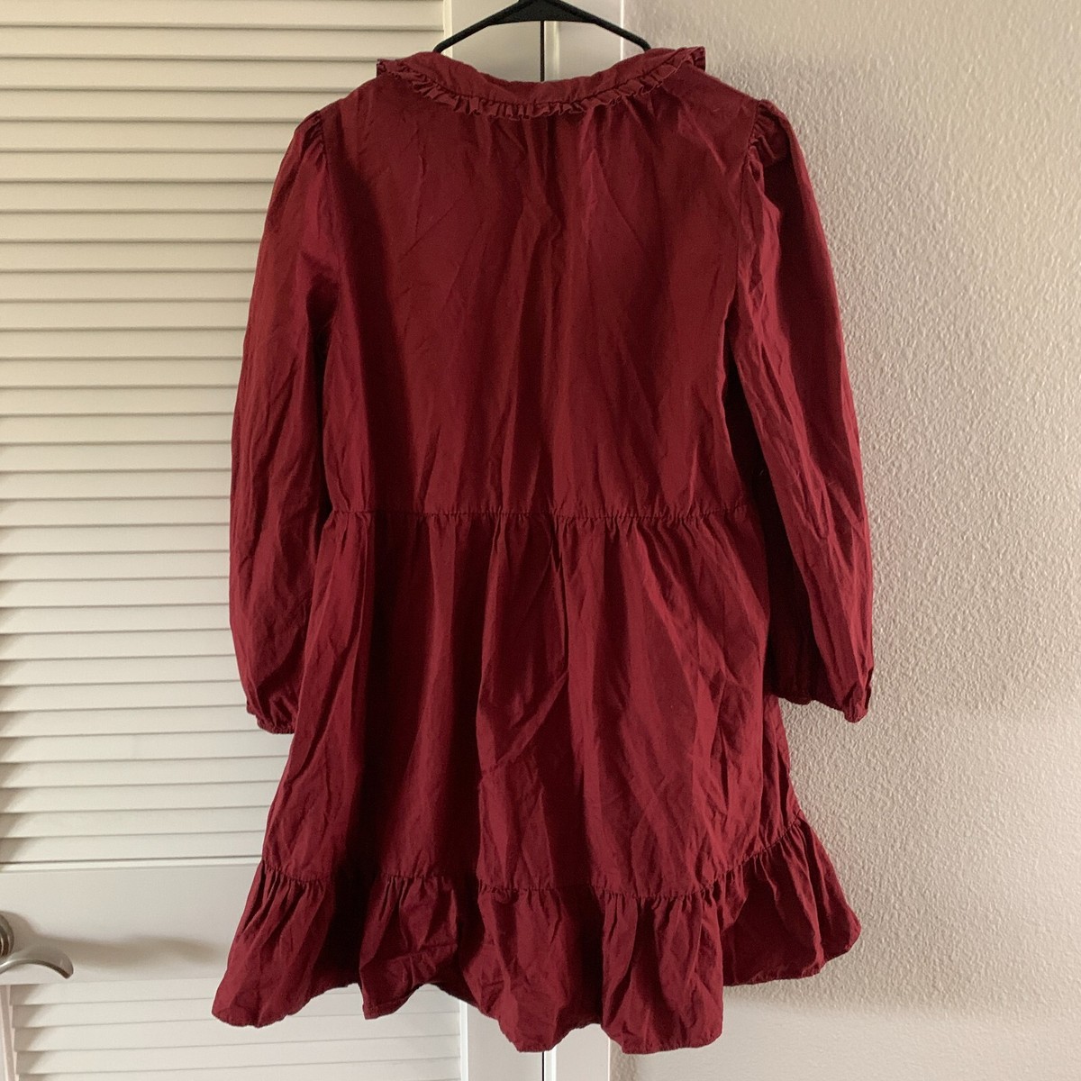 princess polly baby blue dress ZARA Women A-line Dress, Burgundy, Size M