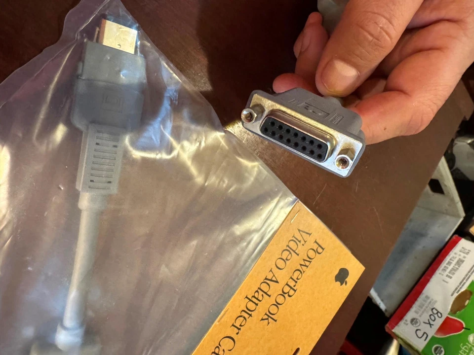 NEW Vintage Apple Macintosh PowerBook Video Adapter Cable for External Video - Image 4 of 4