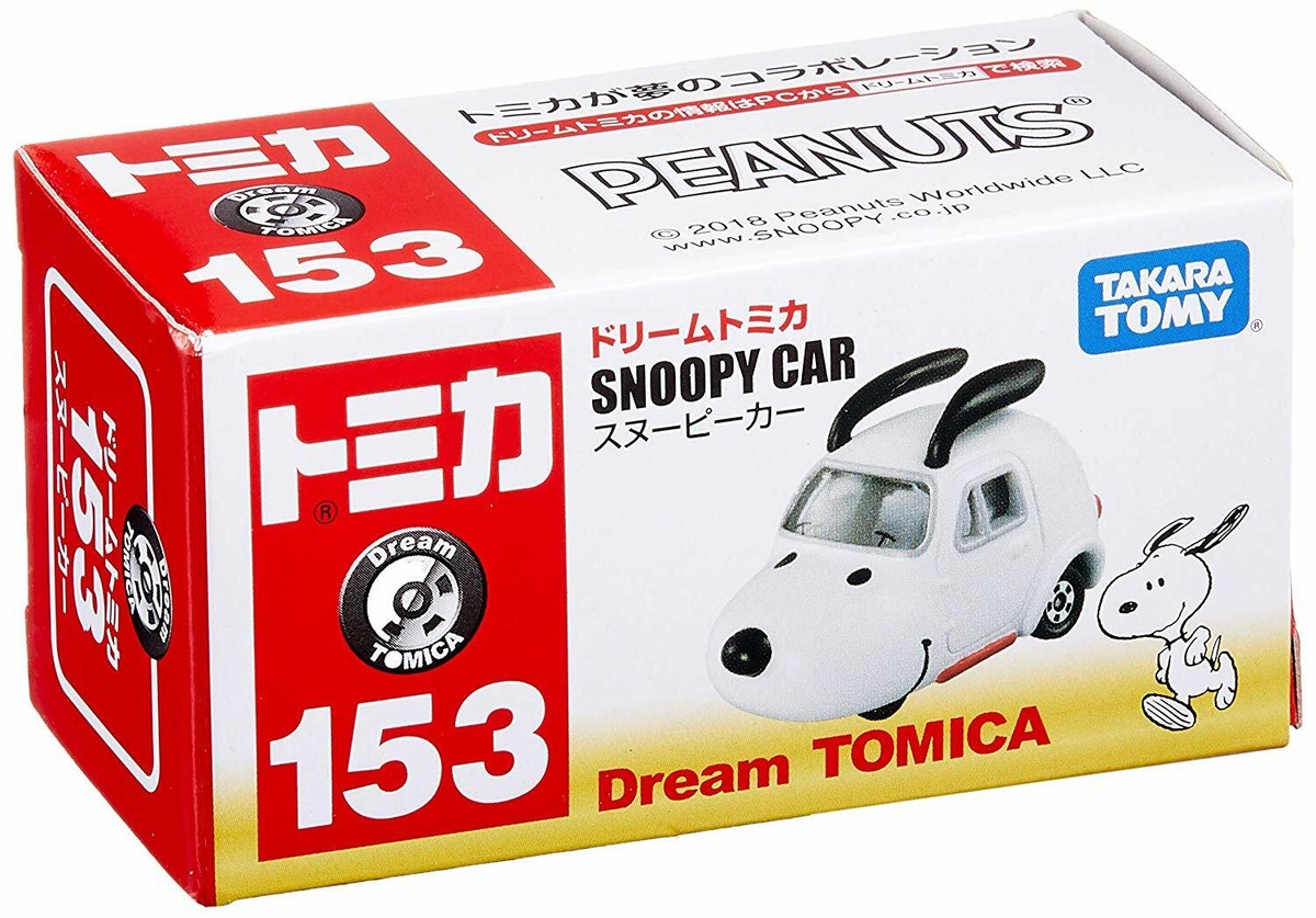 トミカ 153 Takara Tomy Dream Tomica #153 Snoopy Diecast Car | eBay