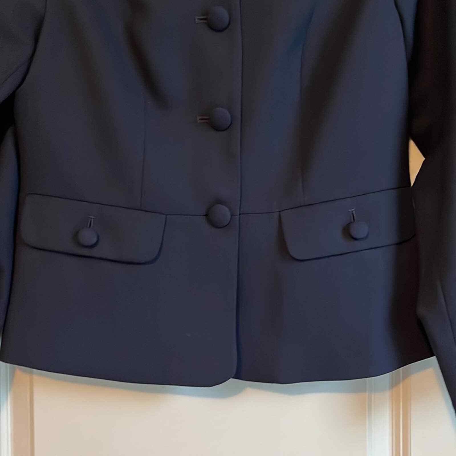 Pendleton Navy Blue Wool Blazer - image 3