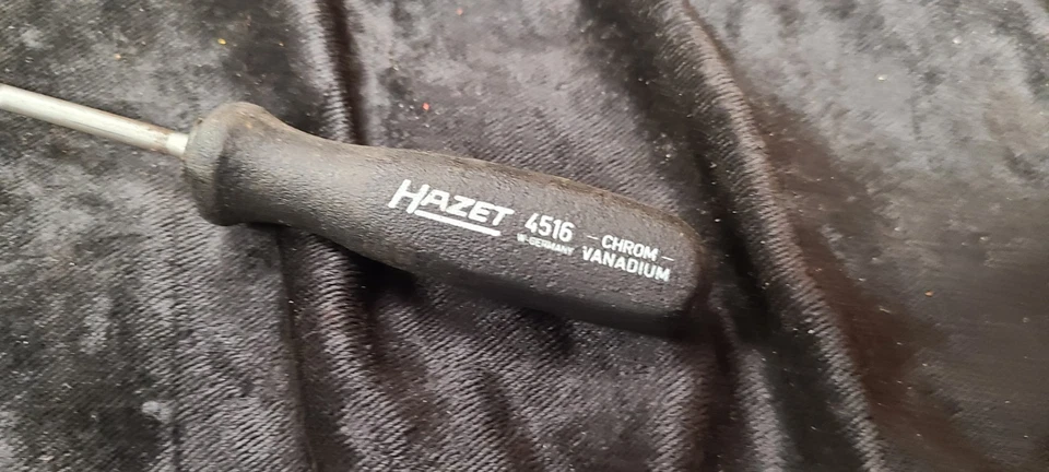 Hazet 4516 W. Немецкая 3 мм шестигранная отвертка распределитель топлива впрыск 15 дюймов - Изображение 2 из 4