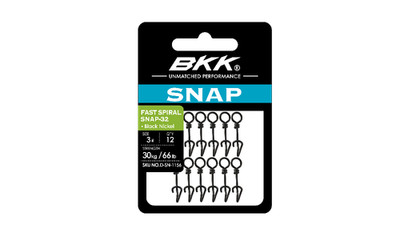BKK Fast Spiral Snap-32 Spiraleinhänger Gr. 1-5 Einhänger Schnellwechsel-Clip