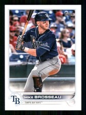 2022 Topps #223 Mike Brosseau Tampa Bay Rays 62892