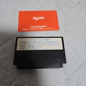 Eggerland Labyrinth Revival Famicom software manual included